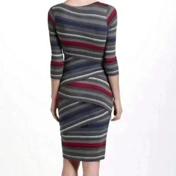 Anthropologie Straitional Bailey 44 Women's Column Dress 3/4 Sleeve Size… - Picture 3 of 6